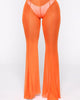 The Pick Me Cover Pants Orange