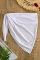 Mesh Cover Skirt White