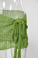 Crochet Cover Skirt Green