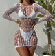 Dreamy Summer Netted Dress Coverup