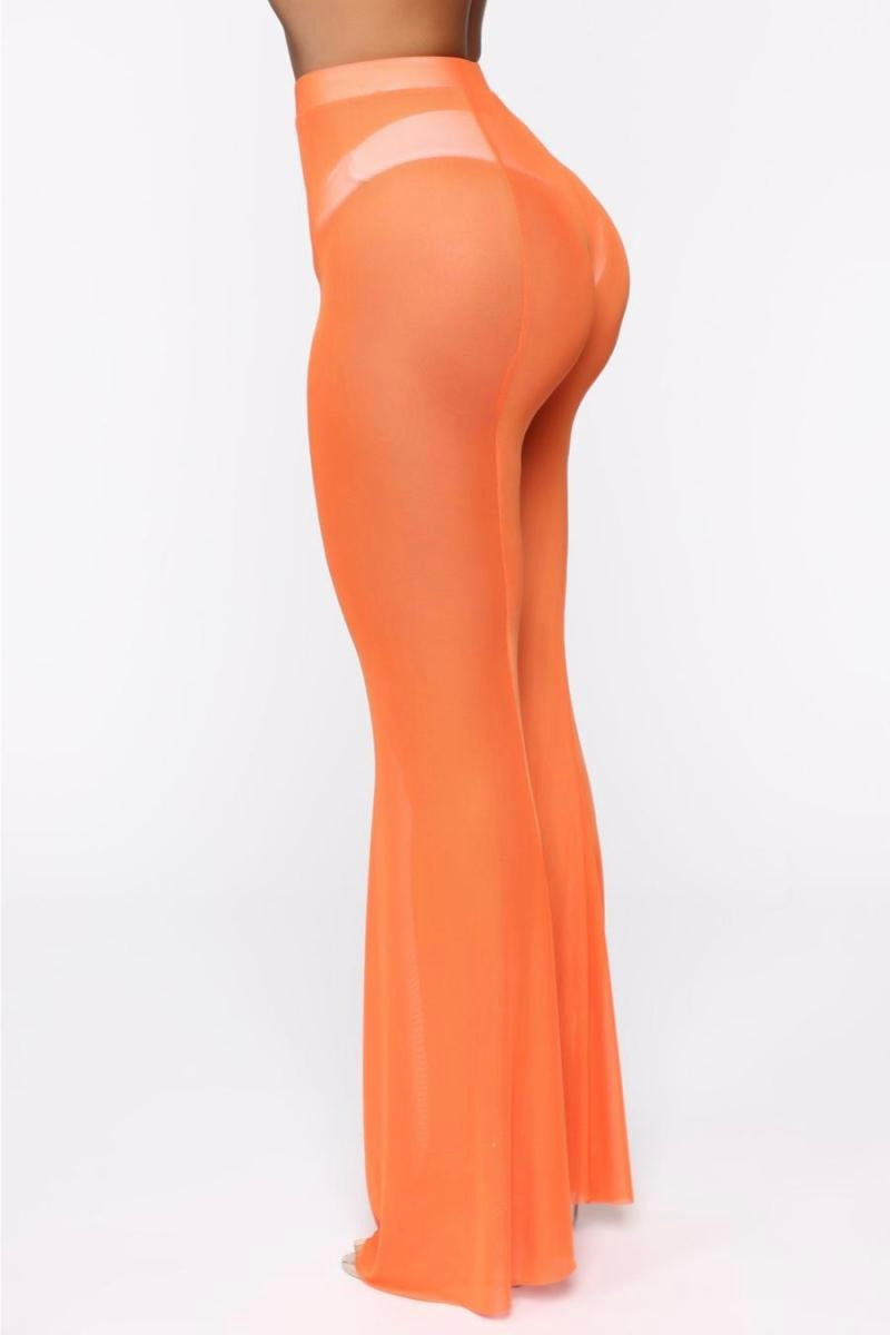 The Pick Me Cover Pants Orange