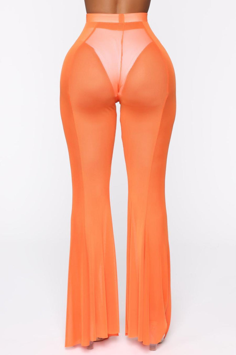 The Pick Me Cover Pants Orange
